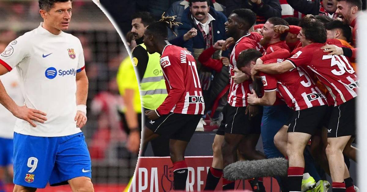 El Athletic humilla al Barcelona y lo elimina de la Copa del Rey