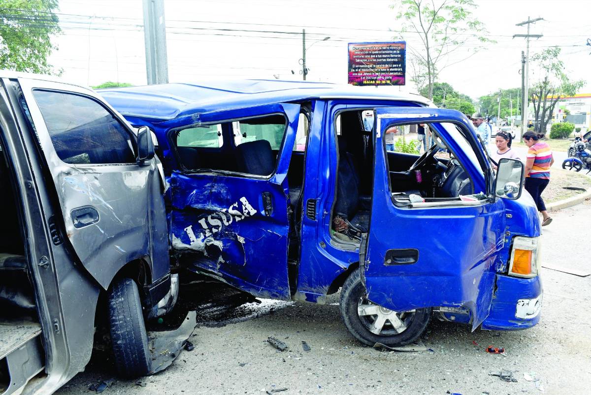 Más de 80 accidentes de tránsito se registran al día en San Pedro