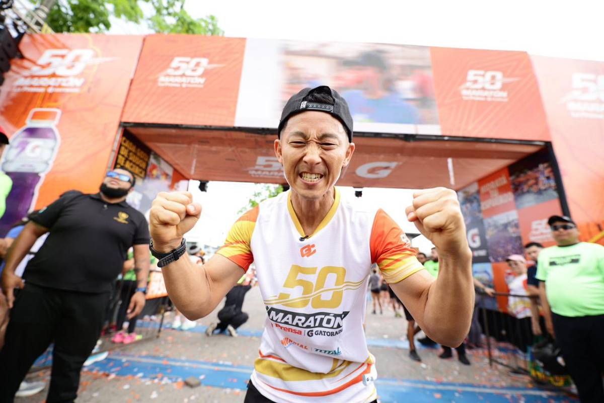 Shin Fujiyama completa los 10K en la 50 Maratón LA PRENSA-Gatorade