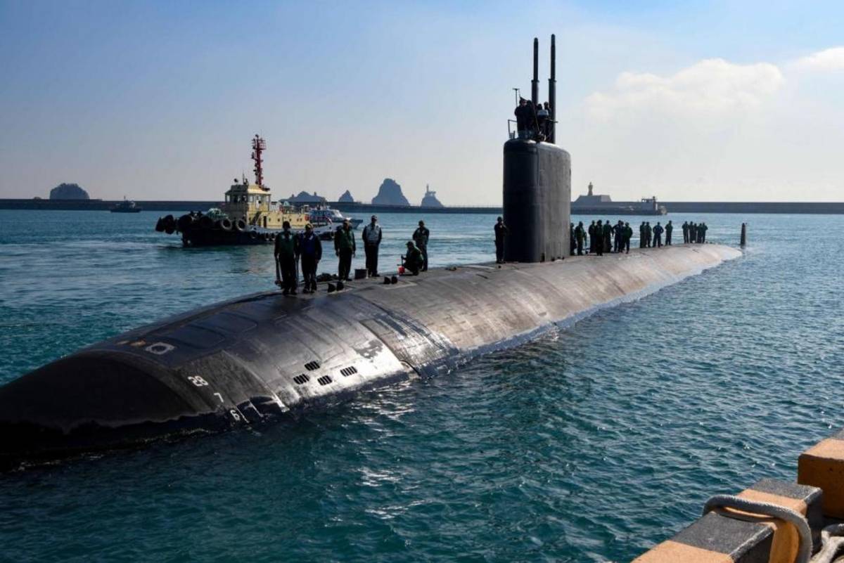 Un submarino nuclear de EEUU llega a Corea del Sur en plena tensión