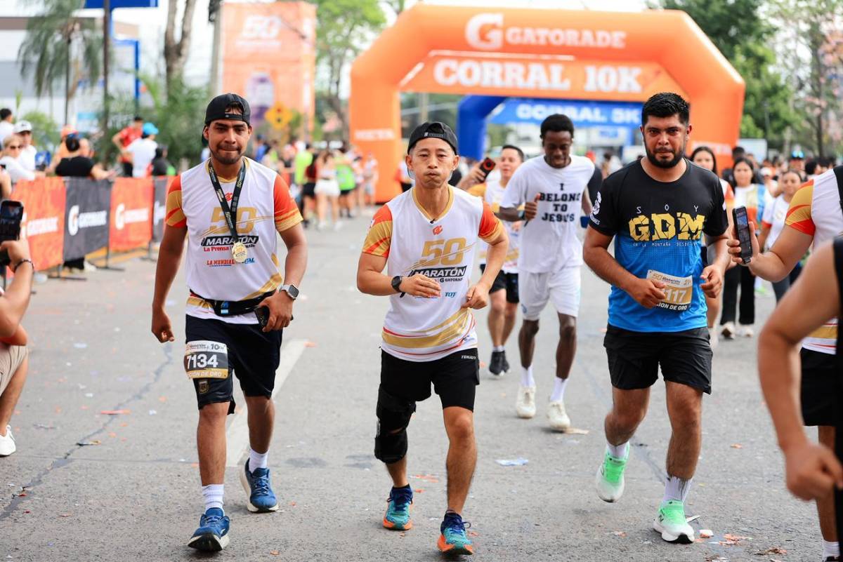 Shin Fujiyama completa los 10K en la 50 Maratón LA PRENSA-Gatorade