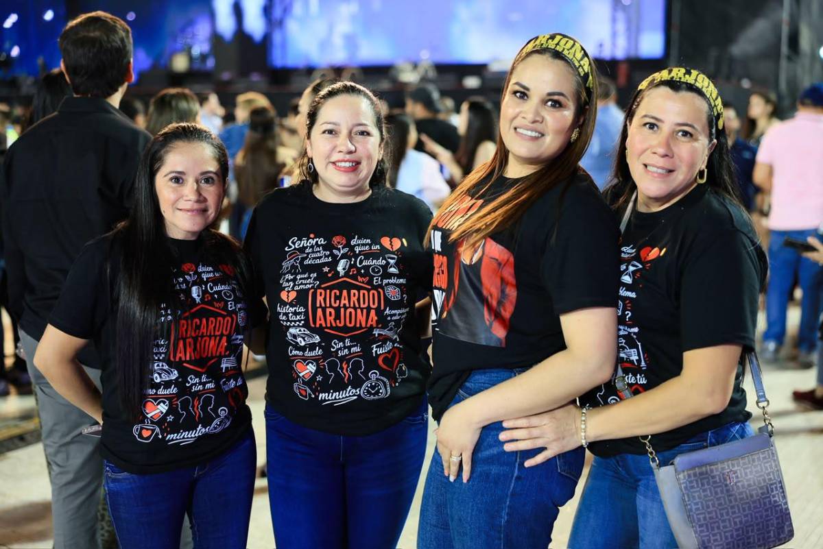 Así disfrutaron los hondureños el inolvidable show de Ricardo Arjona en San Pedro Sula