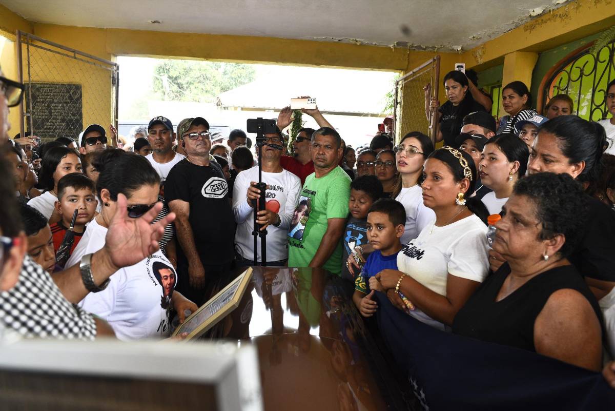 El miércoles 8 de mayo enterraron a Maynor Suazo en su natal Azacualpa.