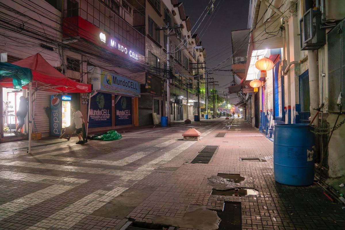 Así luce hoy la peatonal que se convertirá en “Paseo Los Zorzales”
