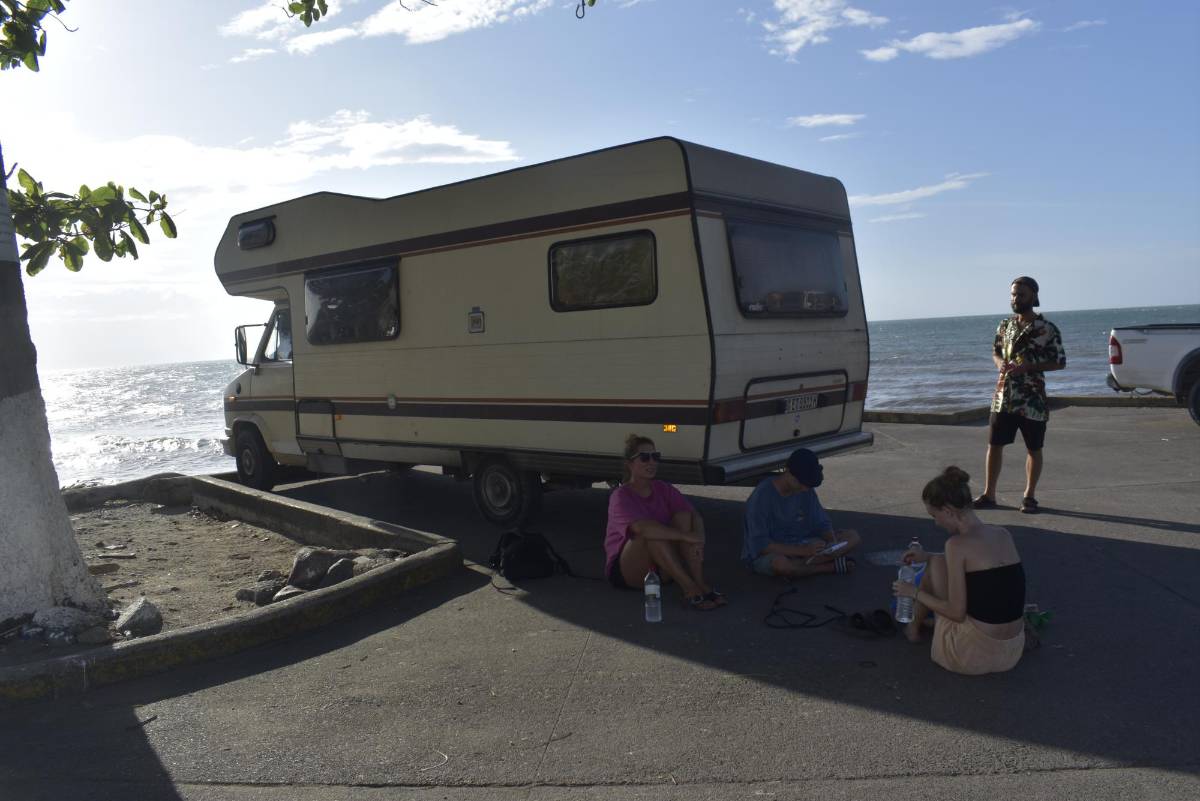 Desde Alemania a La Ceiba: el viaje de una familia en casa rodante