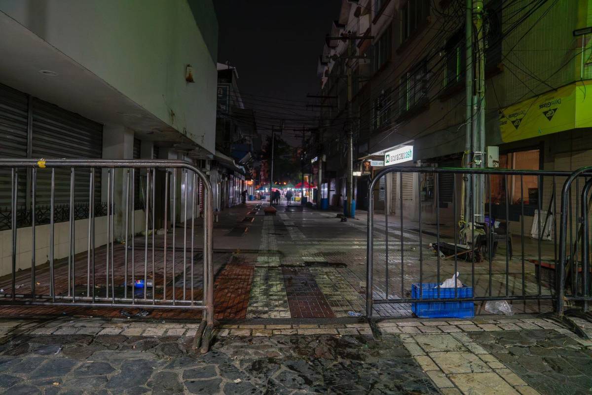 Así luce hoy la peatonal que se convertirá en “Paseo Los Zorzales”