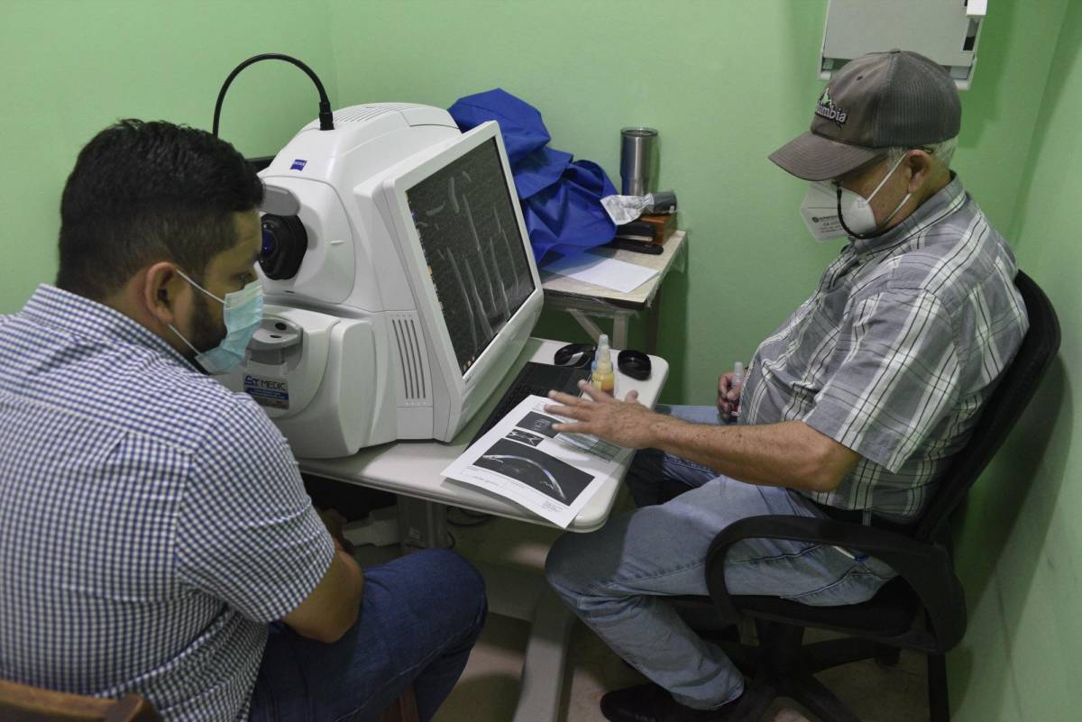 Servicios oftalmológicos gratis en San Pedro Sula
