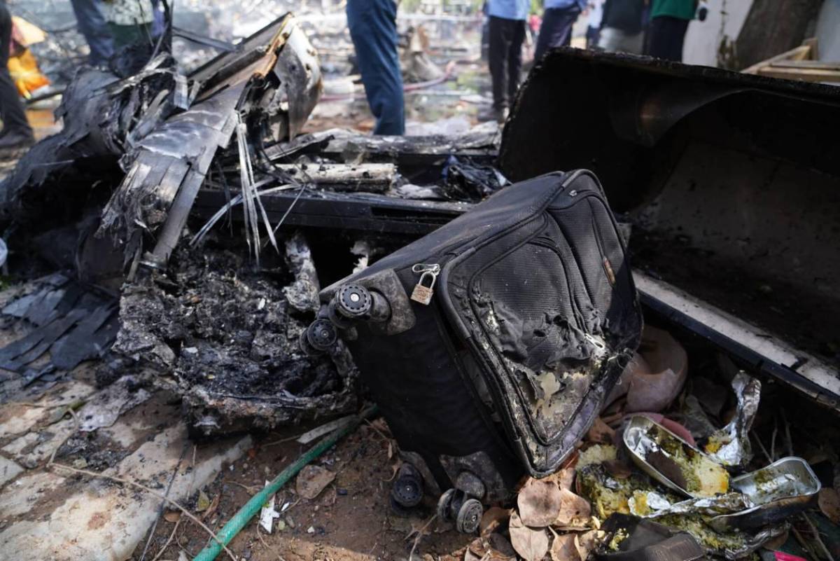 Llegó 10 minutos tarde al vuelo y se salvó del accidente aéreo de Air India