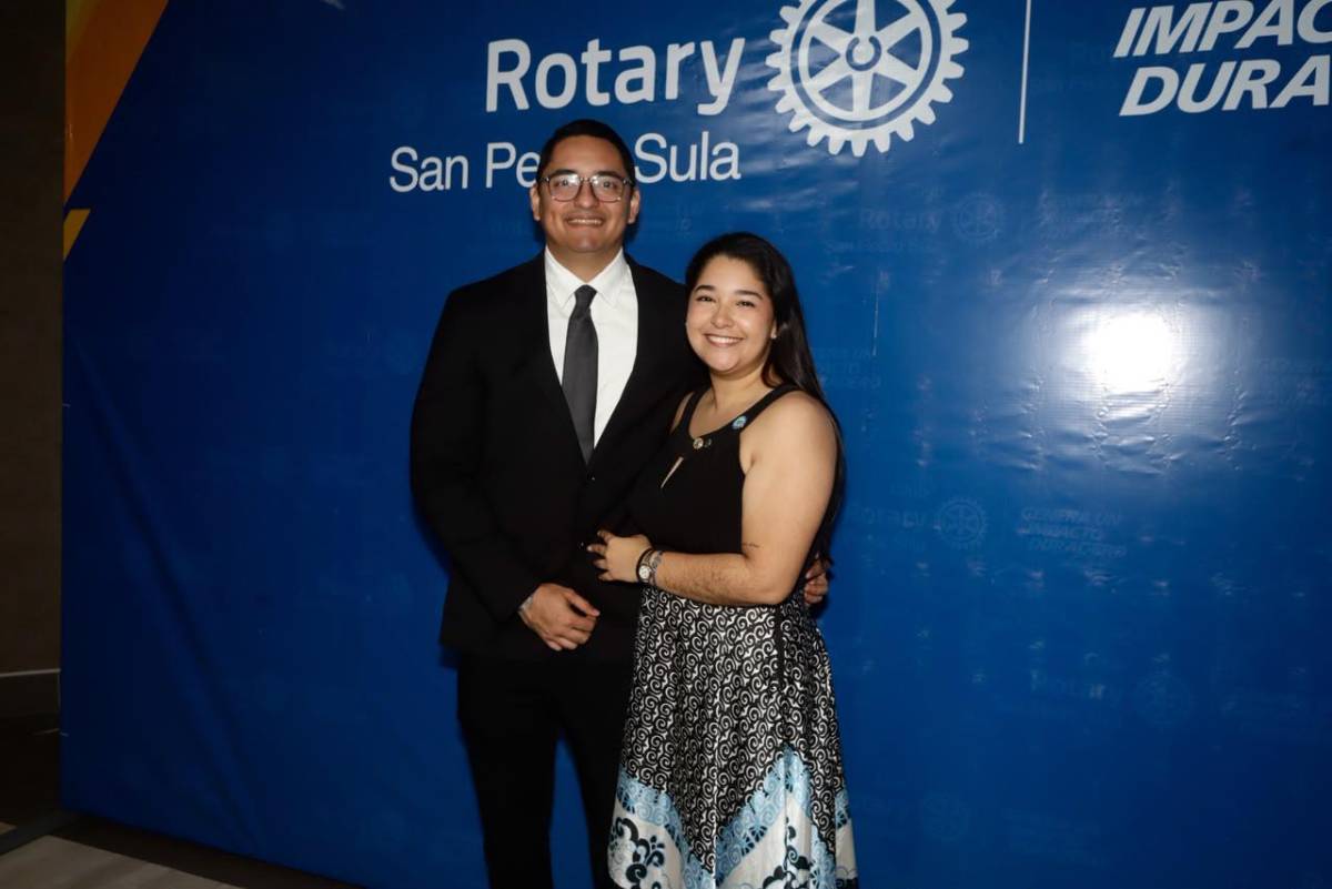 Así fue la juramentación del nuevo presidente del Club Rotario San Pedro Sula 2026-2027