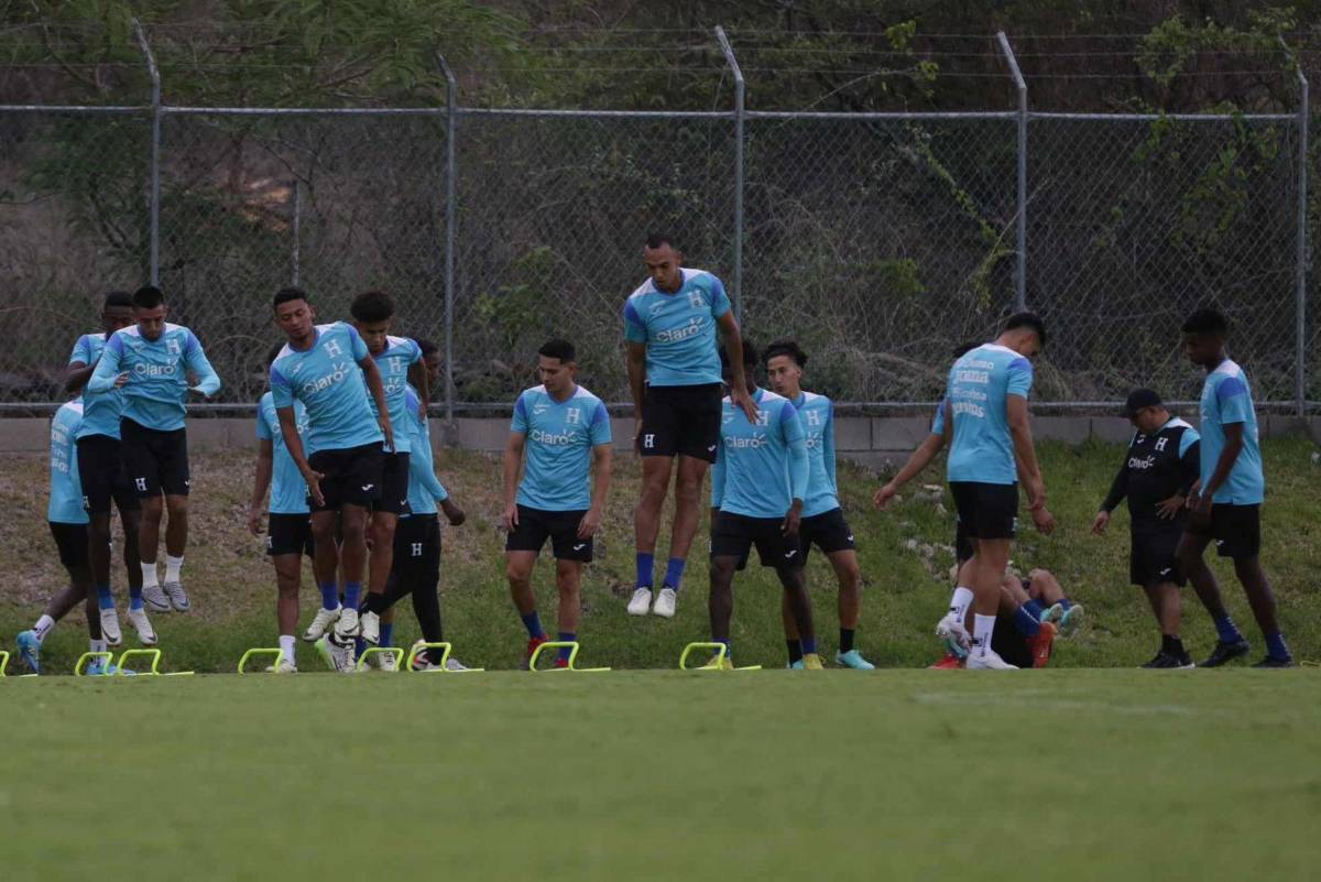La Selección de Honduras realizó su tercer entrenamiento de cara a su debut eliminatorio ante Cuba.