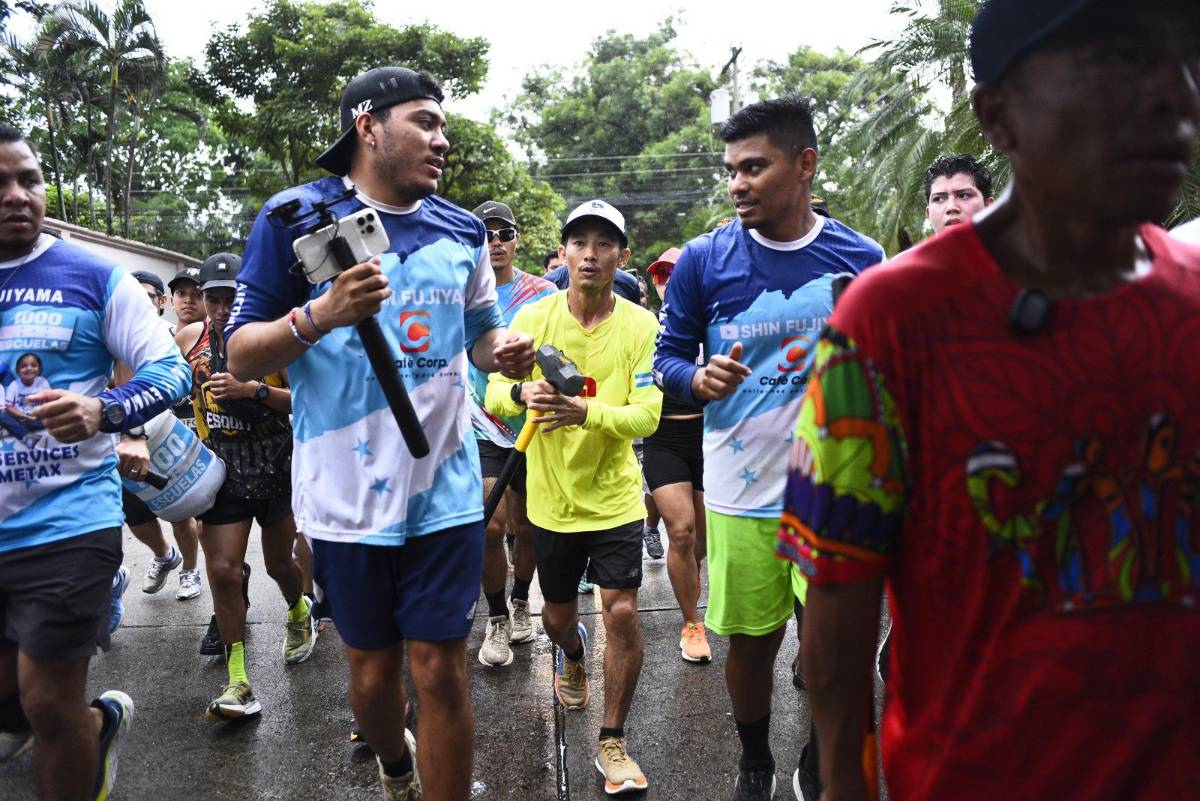 ¿Por qué Shin Fujiyama llevaba una almágana en su penúltimo día del reto 3000 km?