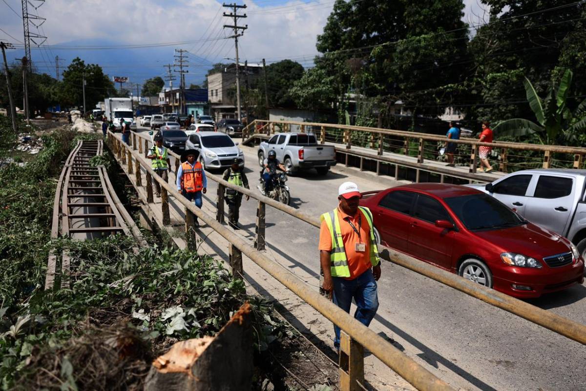 ¿Por qué cerraron el puente El Barón, en la salida Vieja a La Lima?