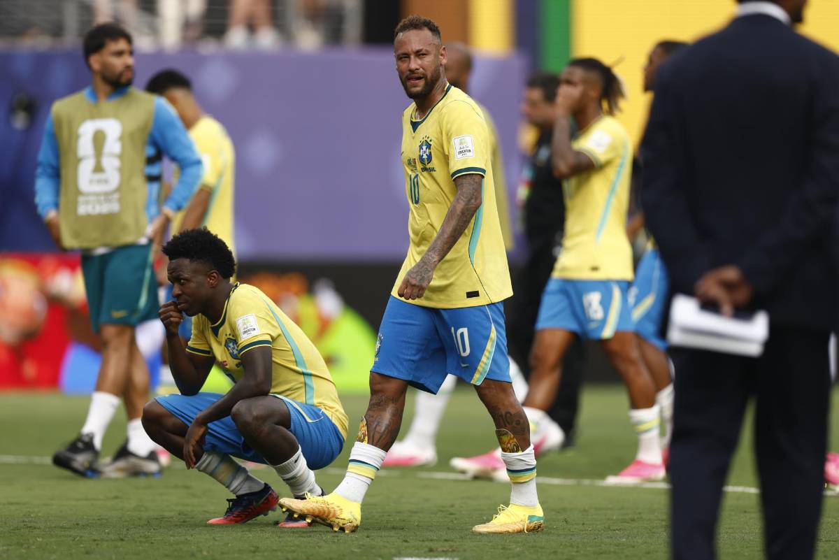 Brasil destrozado por Haaland, desgarrador llanto de Neymar y Vinicius encaró al árbitro