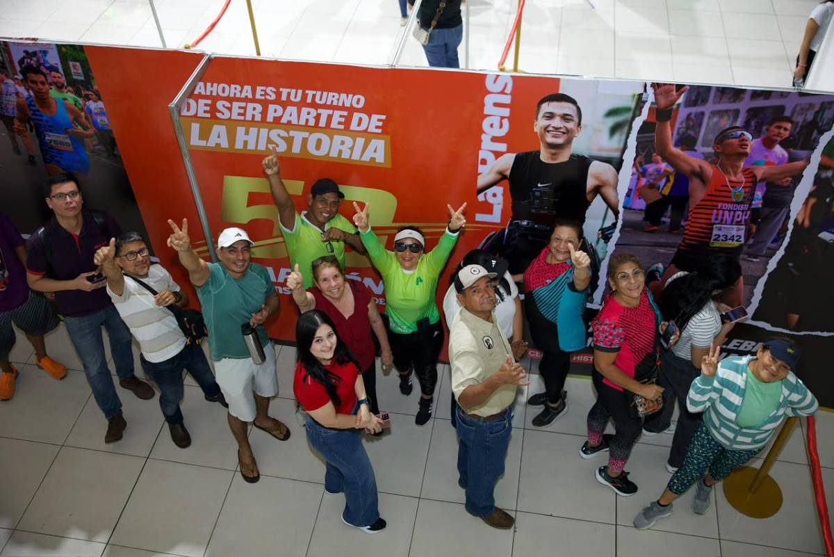 Corredores reclaman sus kits para la Maratón de La Prensa