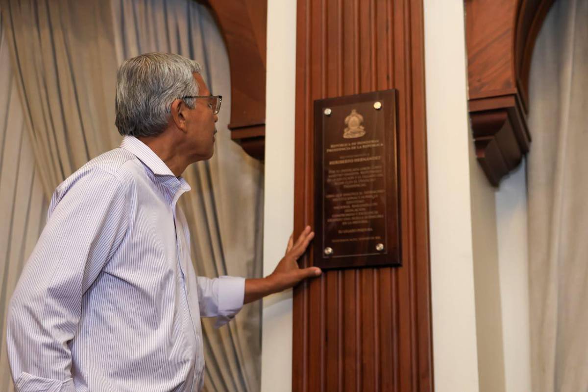 Heriberto Hernández, el artesano que convirtió la madera en historia en Casa Presidencial