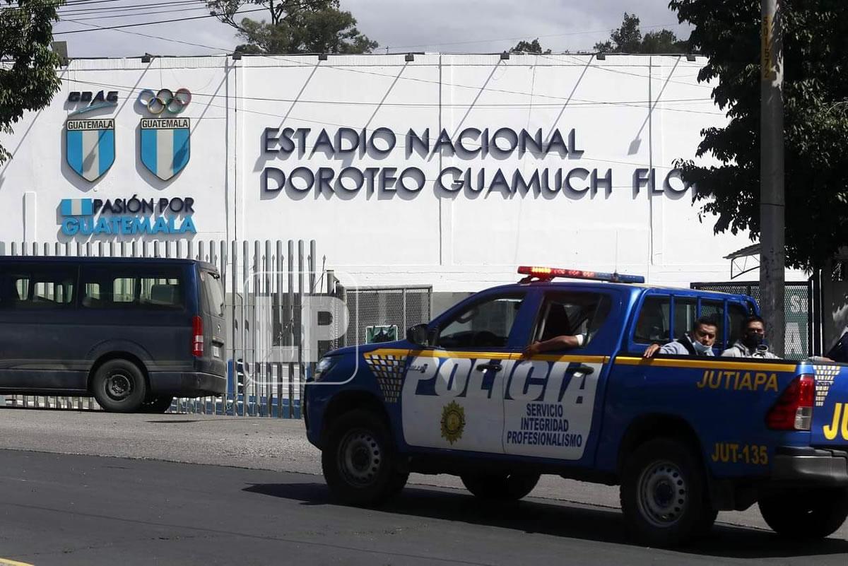 El estadio Doroteo Guamuch Flores estará bien resguardado.