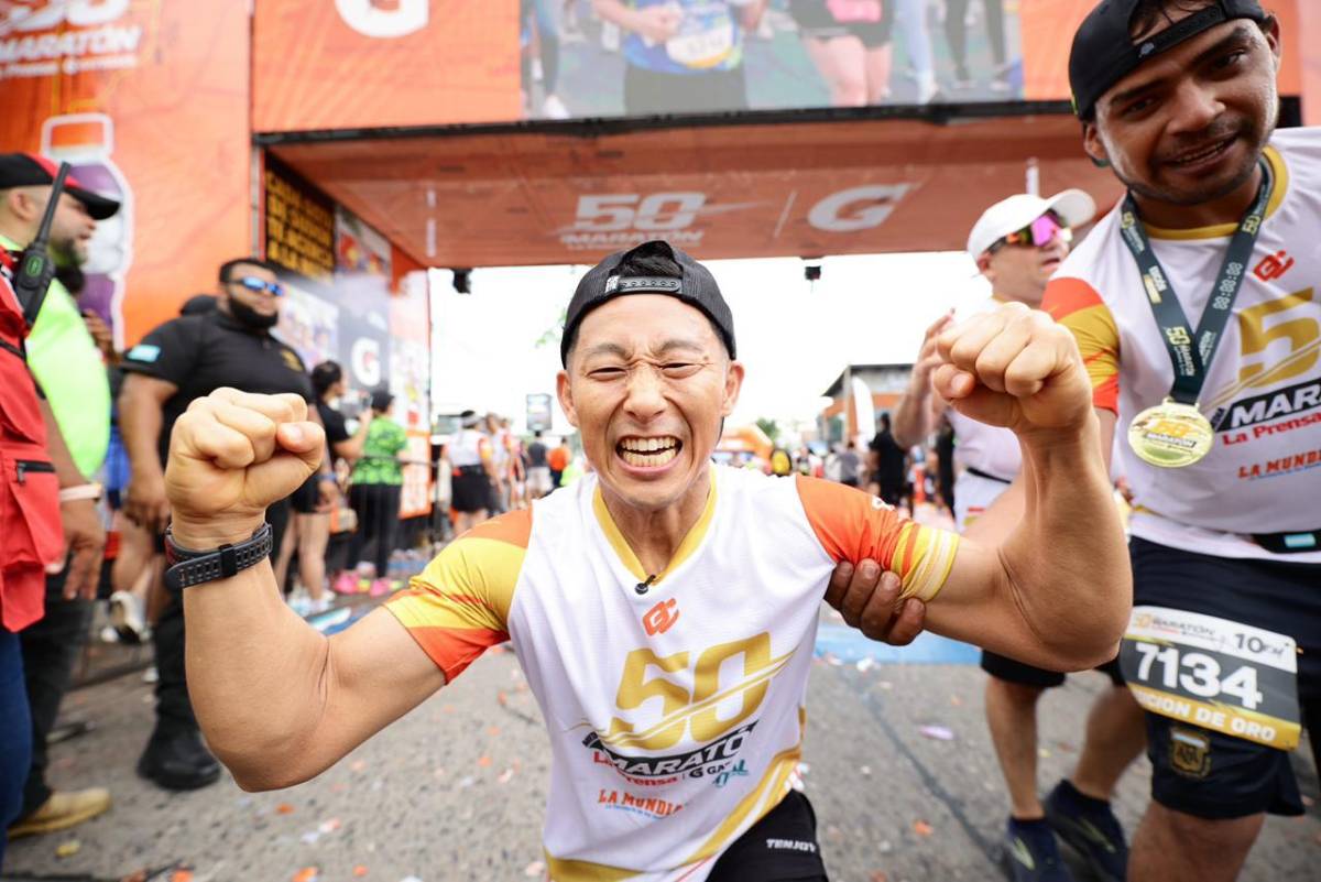 Shin Fujiyama completa los 10K en la 50 Maratón LA PRENSA-Gatorade