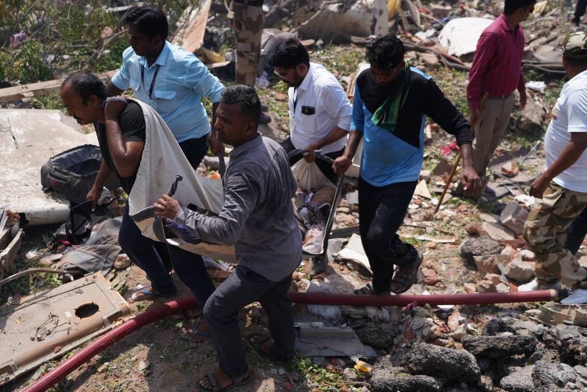 Imágenes devastadoras del accidente del avión de Air India