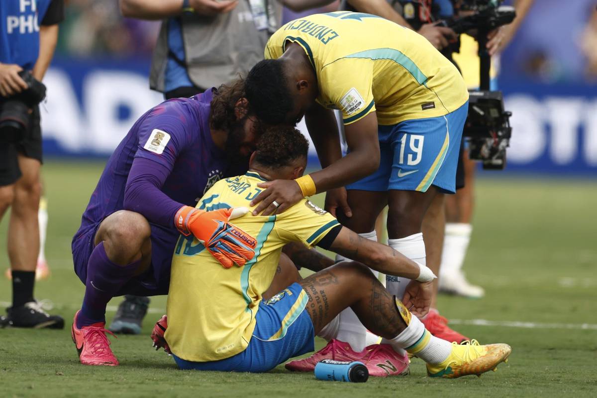 Brasil destrozado por Haaland, desgarrador llanto de Neymar y Vinicius encaró al árbitro