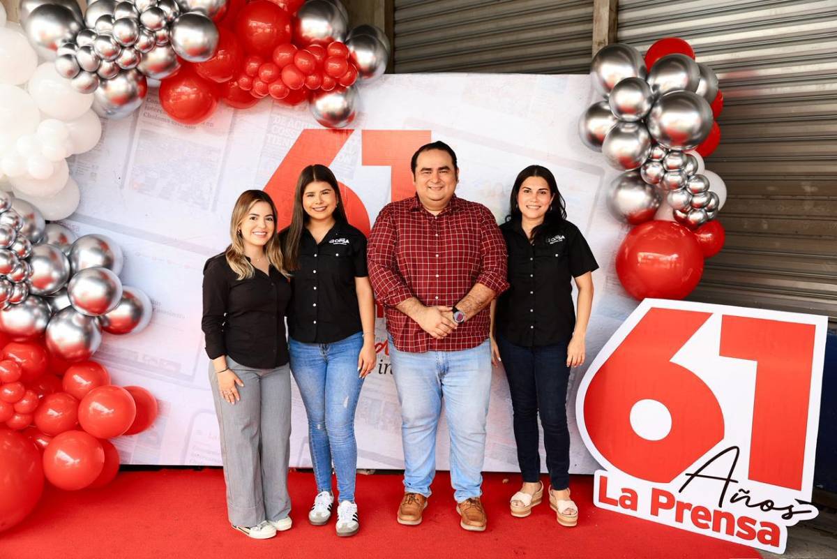 Diario LA PRENSA festeja 61 años de informar con liderazgo en Honduras