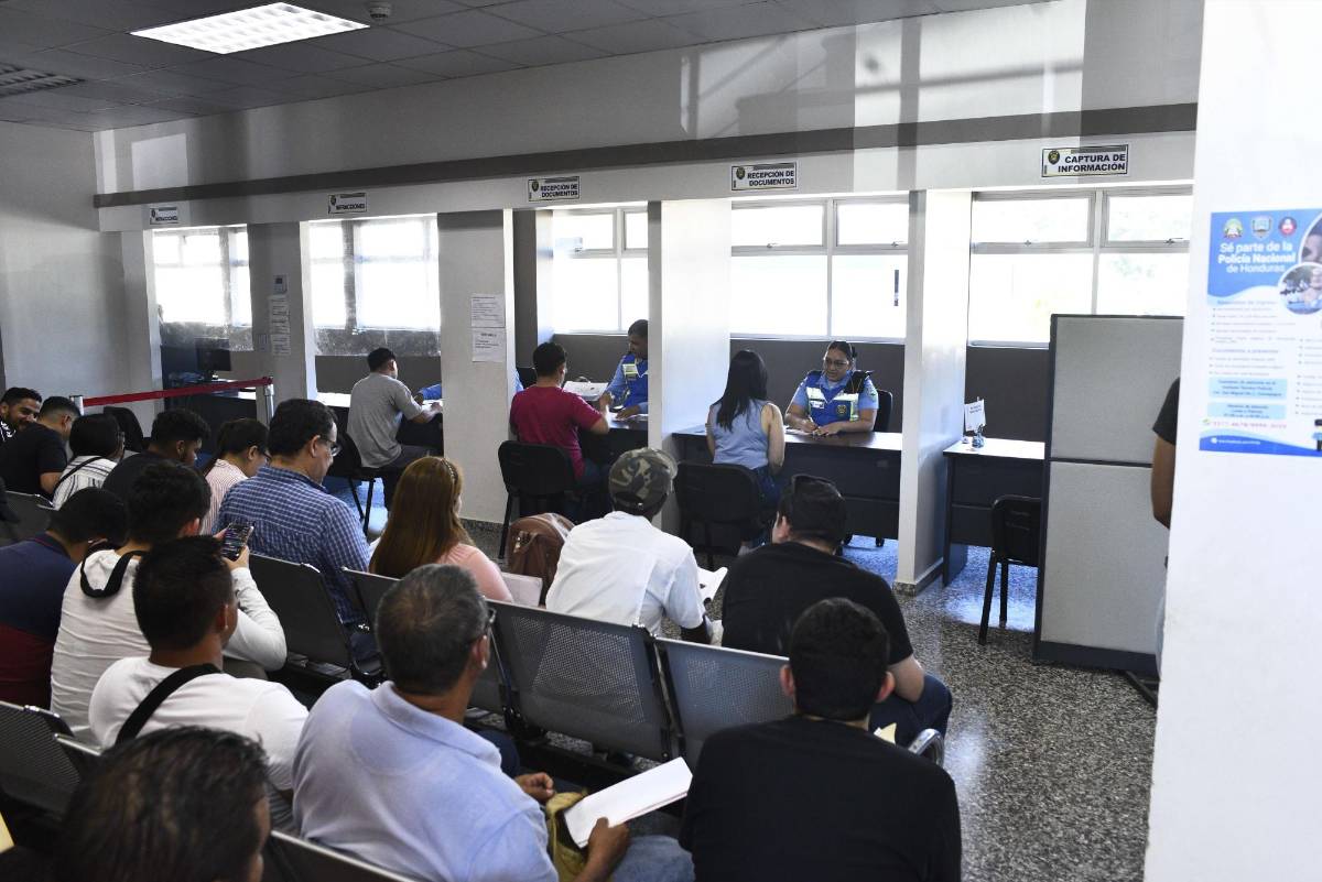 Más de 700 licencias está emitiendo Tránsito en San Pedro Sula