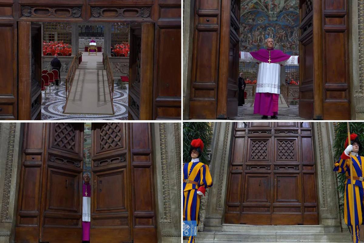 Así fue la primera jornada del cónclave: fumata negra y aún sin Papa