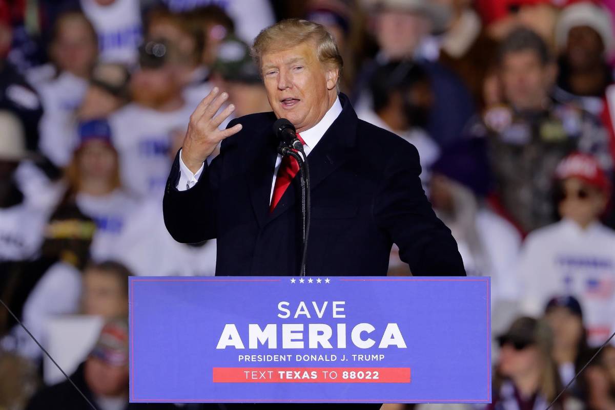 Donald Trump, expresidente de Estados Unidos. Fotografía: EFE