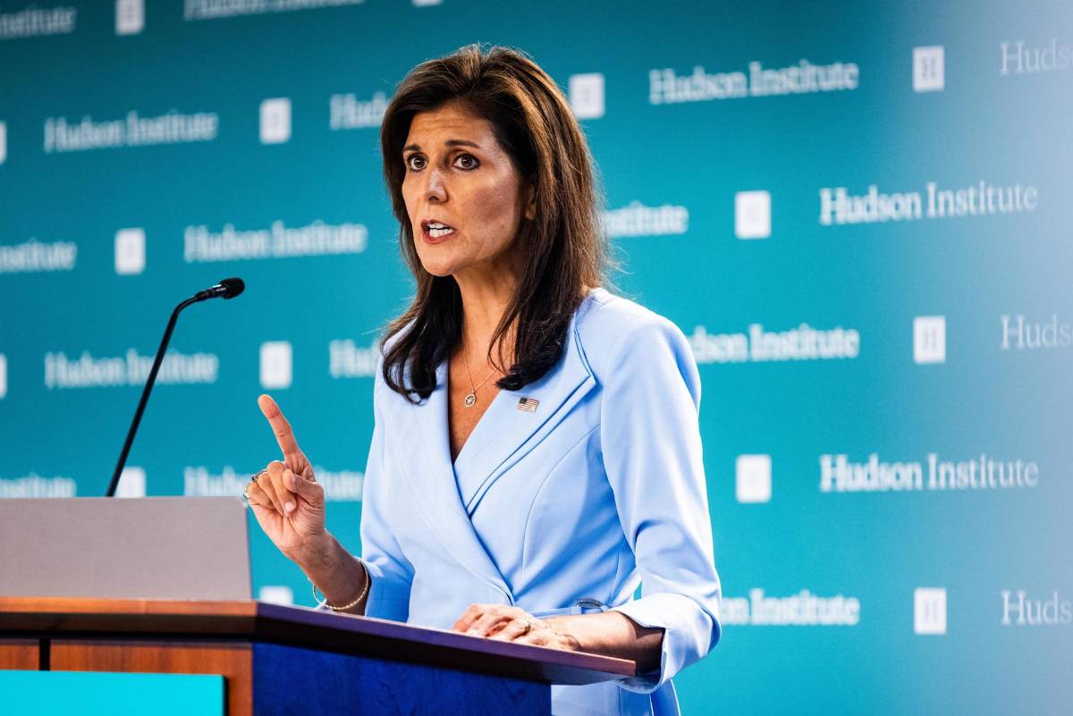 La ex embajadora de EEUU ante la ONU, Nikki Haley.