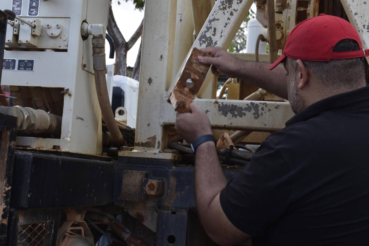 Máquinas para perforar 6 pozos en La Ceiba llevan 4 meses paralizadas