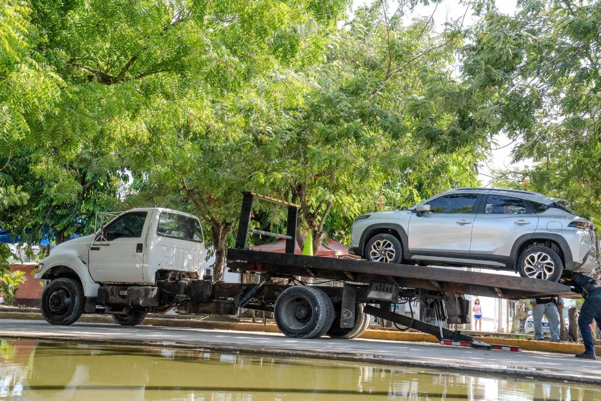 Colocan chachas y decomisan lavadoras en operativo cero chatarra en Satélite y Cabañas