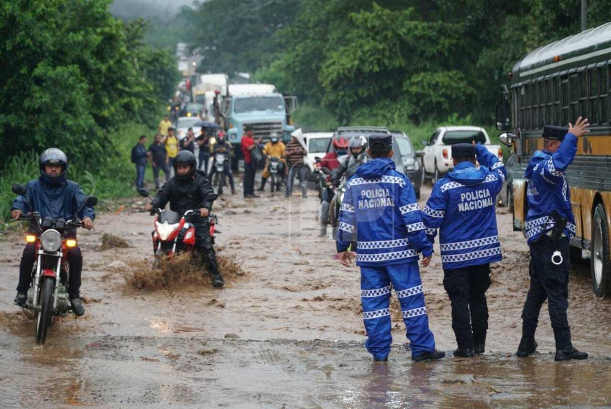 Vaguada seguirá dejando lluvias sobre la mayor parte de regiones de Honduras