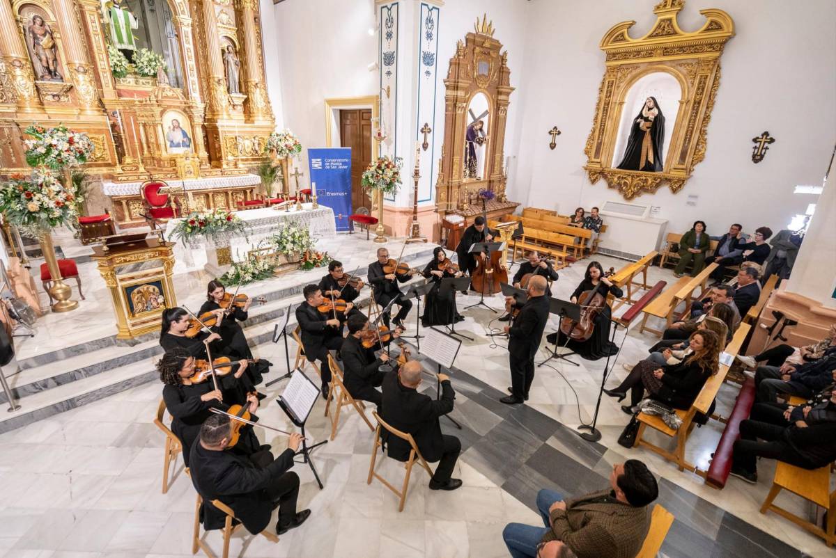 Exitoso debut de la Orquesta Filarmónica de SPS en España