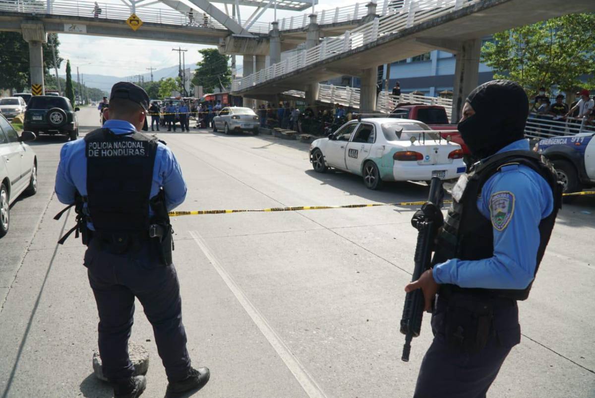 Matan a taxista frente al IHSS de San Pedro Sula