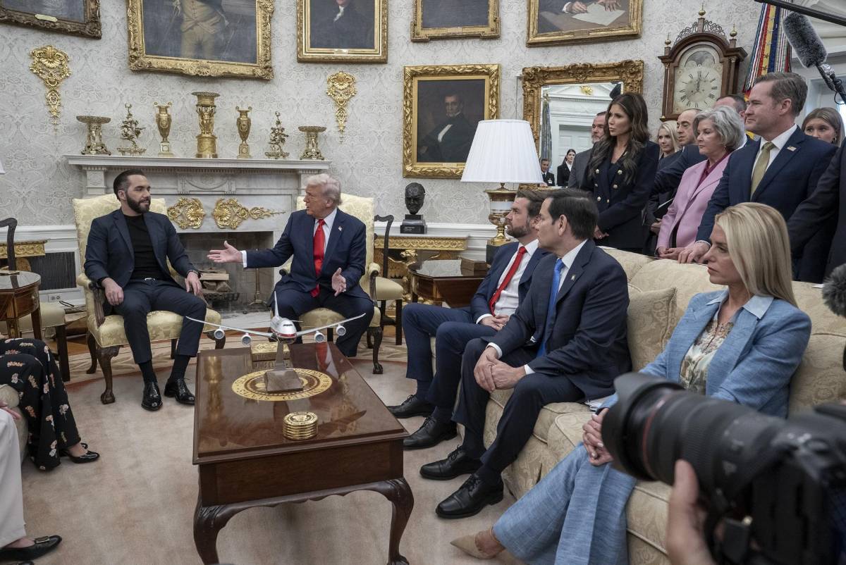 La frase de Bukele que le encantó a Trump y hasta le pidió permiso de usarla