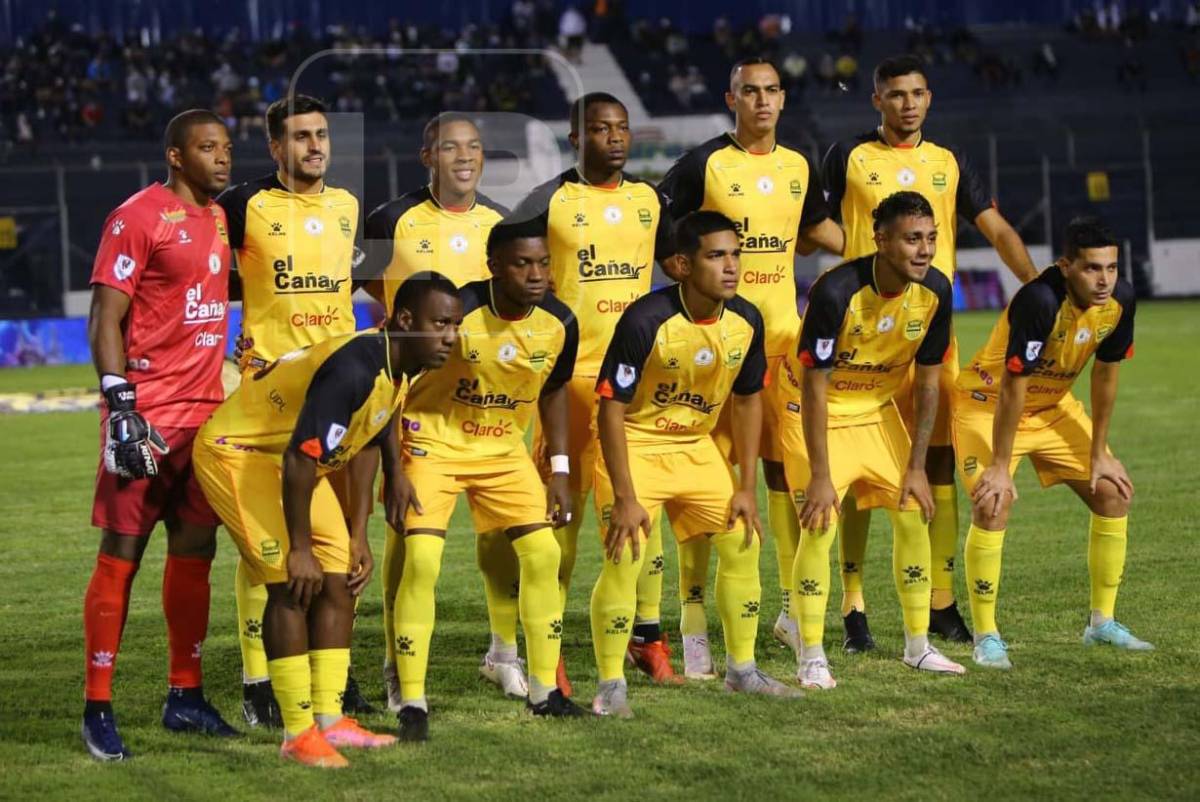 El 11 titular del Real España que pudo vencer 1-0 al Motagua en el propio estadio Nacional de Tegucigalpa.