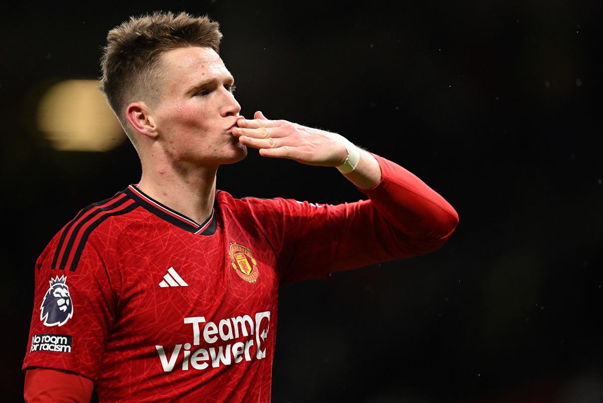 Scott McTominay fue la gran figura en Old Trafford.