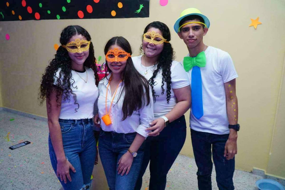 La Glow Party de los estudiantes de la Universidad UTH