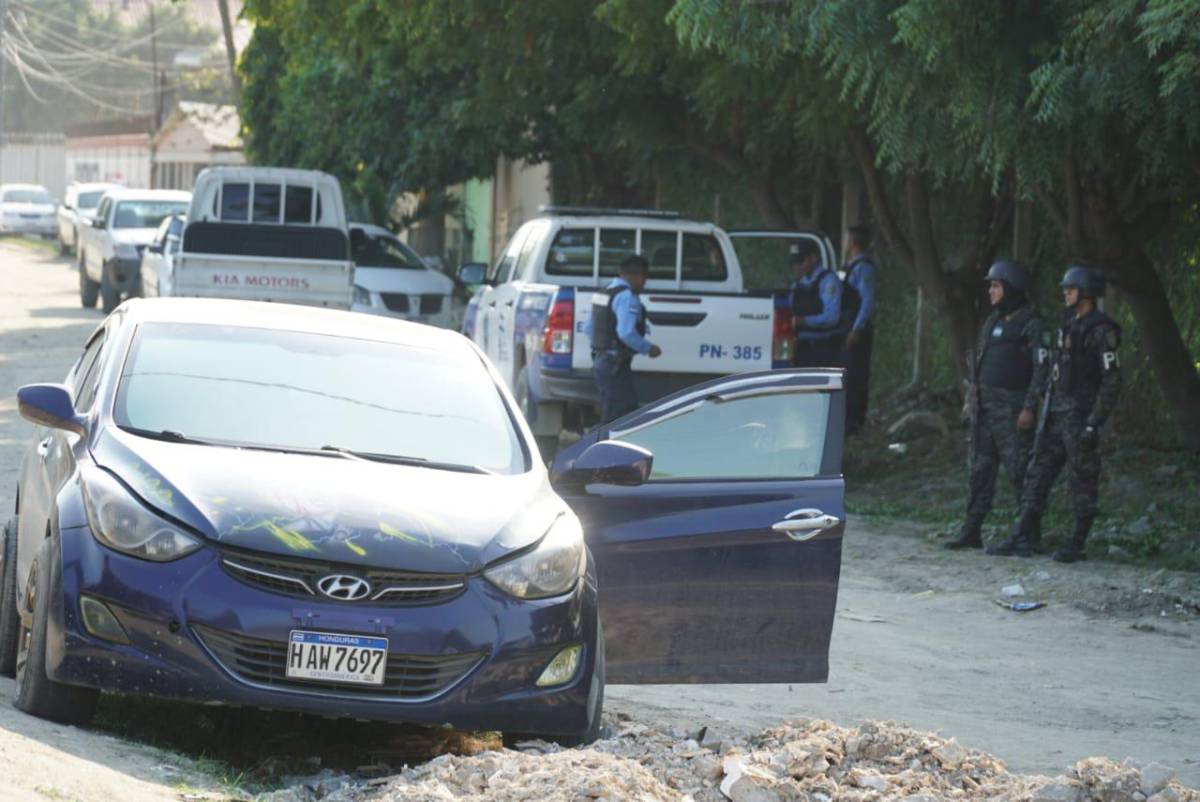 Taxista VIP resulta herido en atentado en San Pedro Sula
