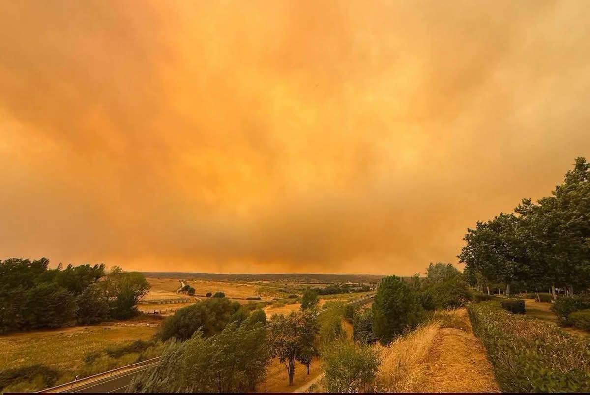 Incendios en España ponen en alerta a miles de hondureños que viven en Madrid