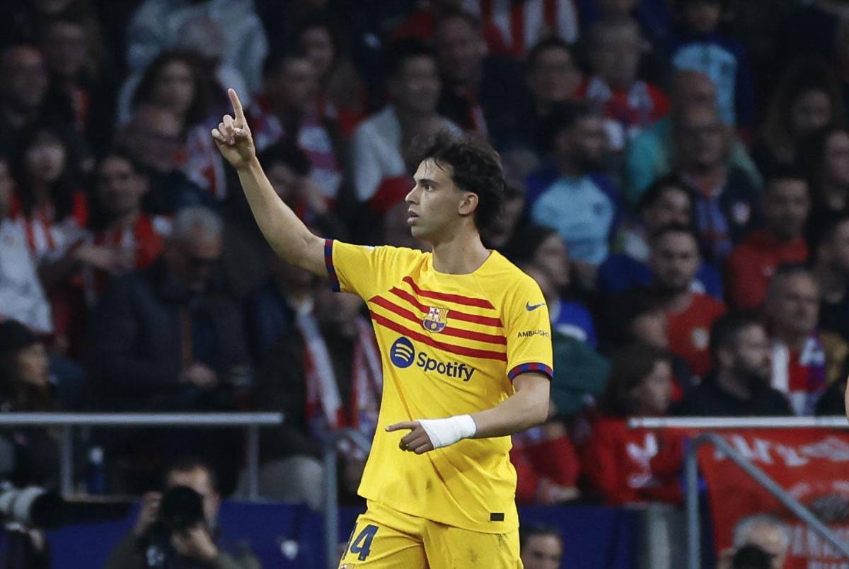 Joao Félix le anotó al Atlético de Madrid, club dueño de su ficha.