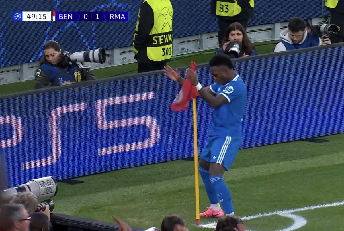 Escándalo con Vinicius en Benfica-Real Madrid, cruce de Mbappé y expulsan a Mou