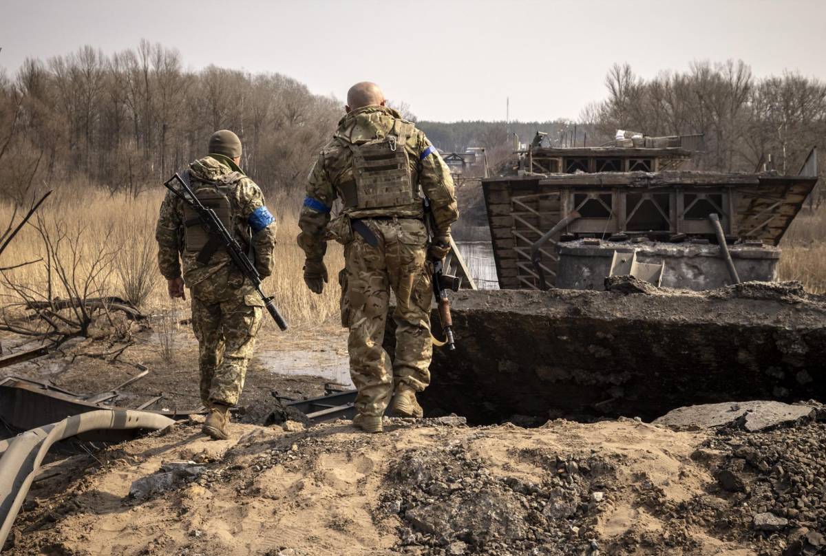 Soldados ucranianos son entrenados en EEUU para usar drones armados