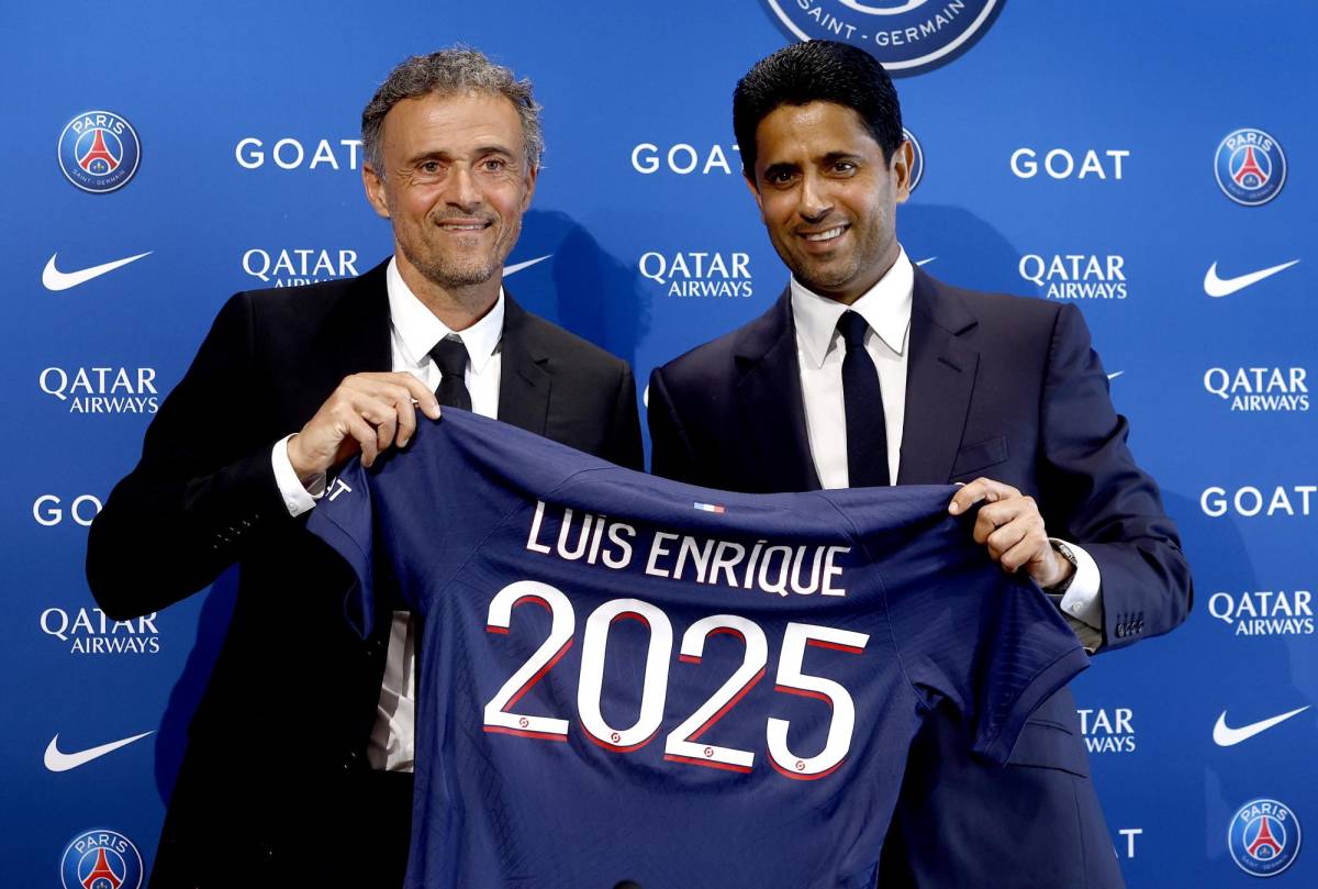Luis Enrique firmó hasta el 2025 con el PSG.