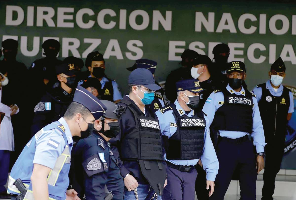 Preparan la extradición del expresidente Juan Orlando Hernández