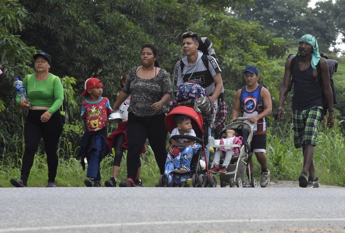 La segunda caravana migrante en México negociará con autoridades migratorias