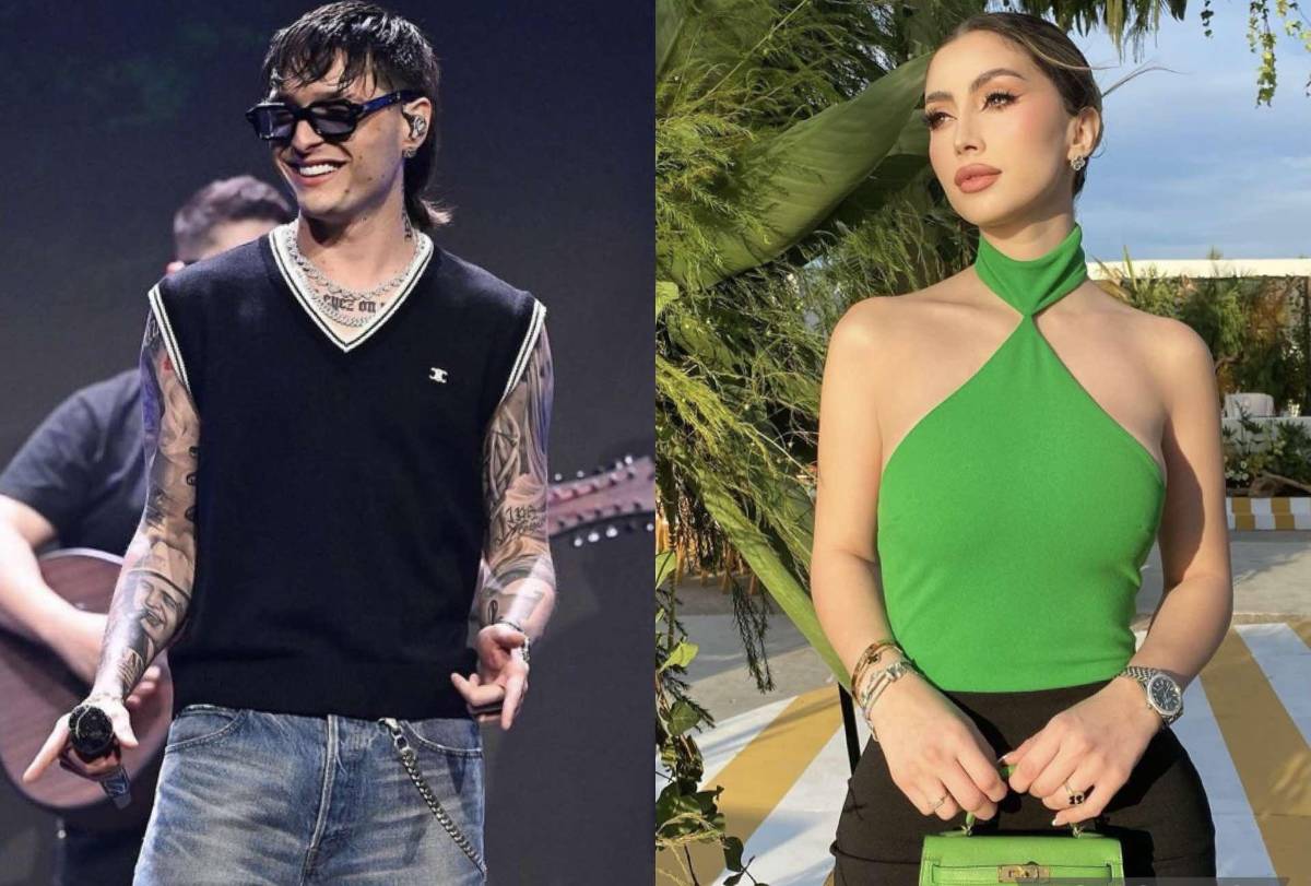 Captan a Peso Pluma de la mano de supuesta nieta de un criminal