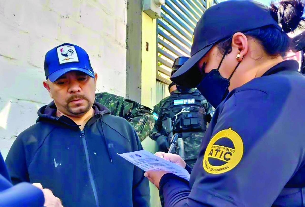 Capturan a presunto jefe de banda de sicariato en Copán