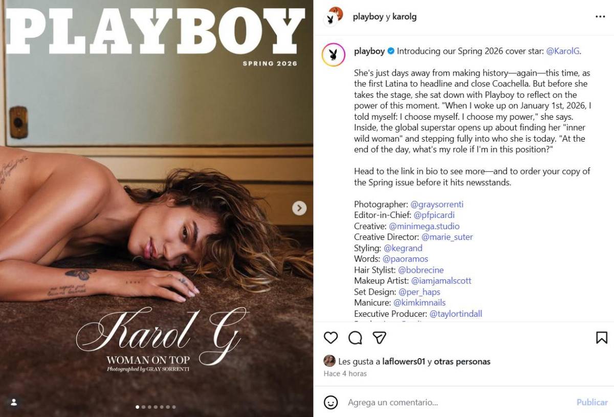 Karol G posa para Playboy y habla de su ruptura con Feid