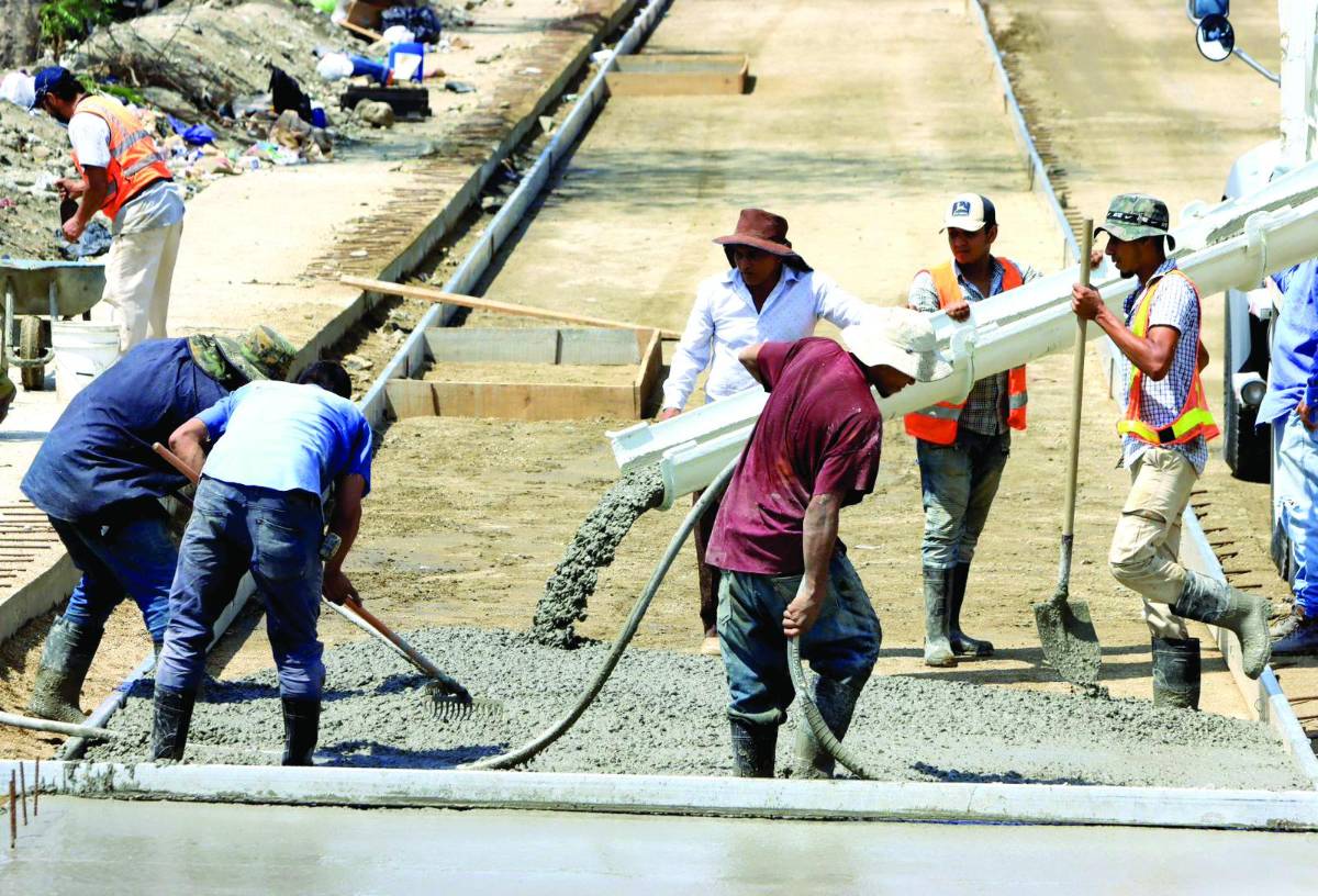 Avanzado en un 58% proyecto en bulevar a San José Cinco