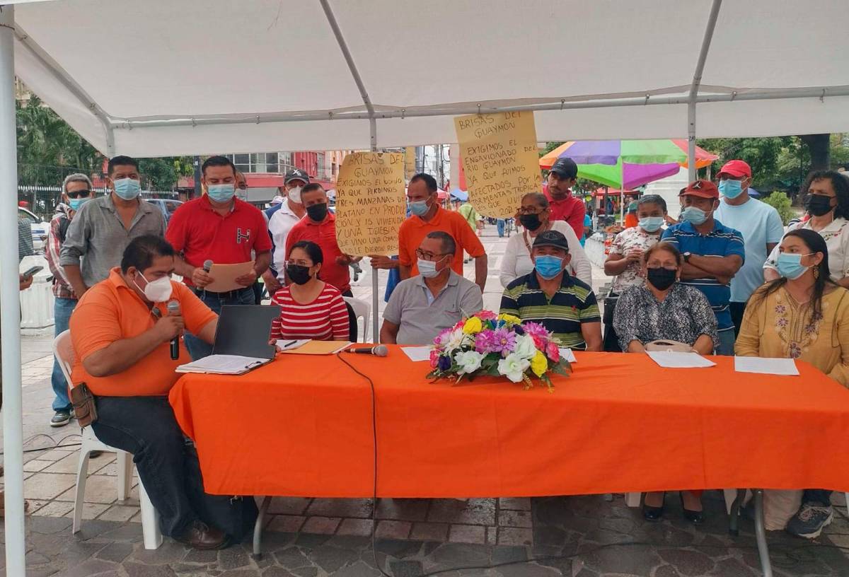 Líderes comunales piden con urgencia los proyectos de mitigación en el valle